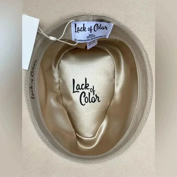 Lack Of Color Anthropologie Benson Creme/Neutral Tri Hat small main image 10